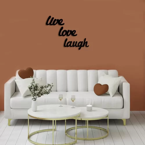 Live Love Laugh Wall Decor Art
