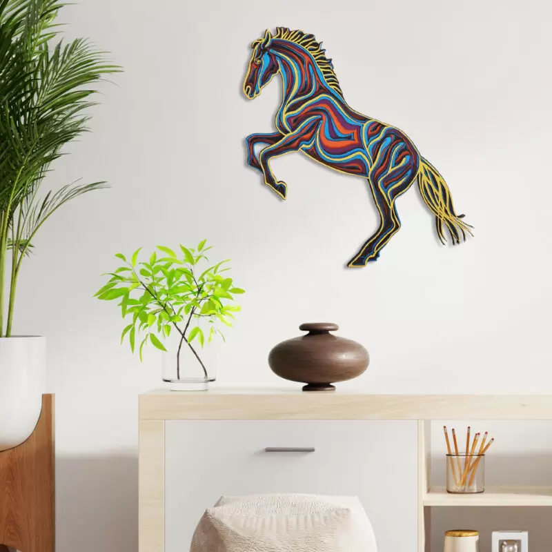 Horse 3d Wall Art